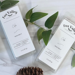 Calm Soy Wax Melts | Strong Handpoured Wax Melts for Warmer | Fall Home Gift, Birthday or Housewarming Gift for Friend, Her, or Girlfriend