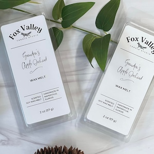 Apple Orchard Scented Soy Wax Melts | Nostalgic Farmhouse Fall Gift | Birthday, Housewarming, or Girlfriend Gift | Handpoured Soy Wax Bar