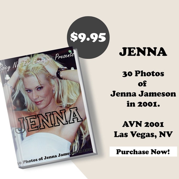 Jenna Jameson Photobook - 30 Photos of Jenna Jameson at AVN 2001 Las Vegas, NV - Adult Entertainment Performer - Beautiful Adult Star