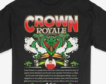 Strain Collection Crown Royale Strain Shirt