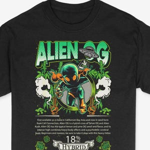 Strain Collection Alien OG Shirt