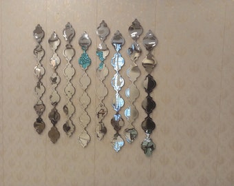 Quarter foil Decorative hanging acrylic mirror | wall hanging | Wall decor