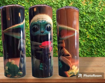 Baby Y Green  20 oz Tumbler