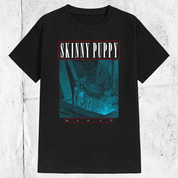 80s Skinny Puppy Band T-shirt - Etsy UK