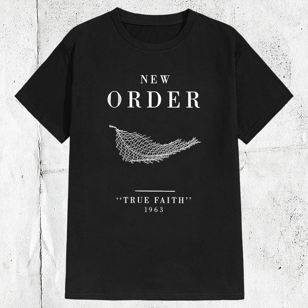 Vintage 80s 90s New Order Band True Faith 1963 T-shirt - Etsy UK