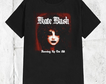 Vintage 80s 90s Kate Bush Metal Style T-shirt
