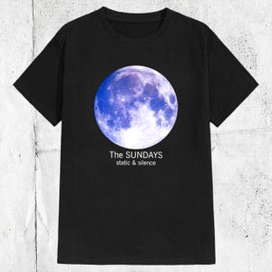 80s 90s The Sundays Band Static And Silence Album Concert T-shirt