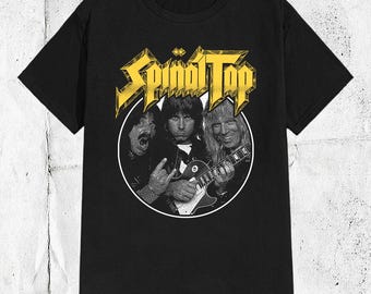 80s Spinal Tap Comedy Heavy Metal American English Band T-shirt - Etsy