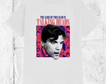 当時物 70s TALKING HEADS ヴィンテージTシャツ TALKING HEADS - レトロ 80年代 - ニューウェーブ ポストパンク アート