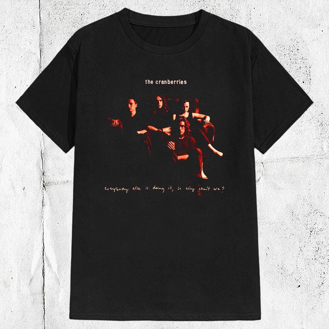 80s 90s The Cranberries Band T-shirt