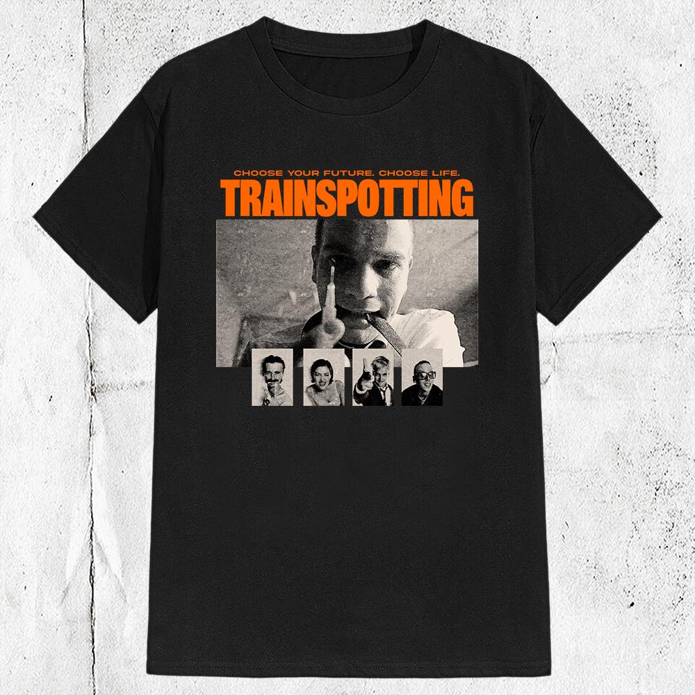 Vintage Trainspotting Shirt - Etsy Vintage Trainspotting Shirt - Etsy