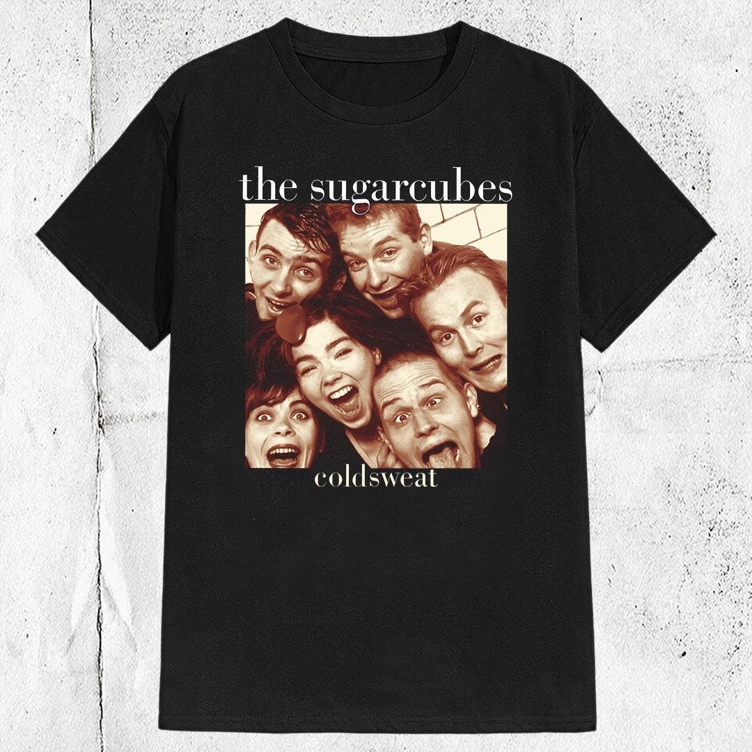 80s 90s the Sugarcubes Band T-shirt - Etsy