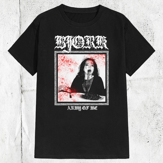 Vintage Bjork Pop Singer Metal Style T-shirt - Etsy