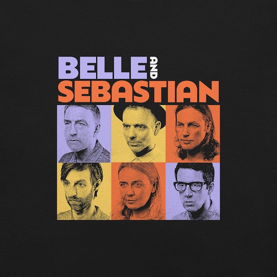 Vintage 80s 90s Belle and Sebastian Band T-shirt - Etsy