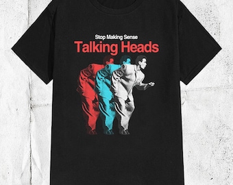 Talking Heads Stop Making Sense Vinyl Cover T Shirt Meme Gift