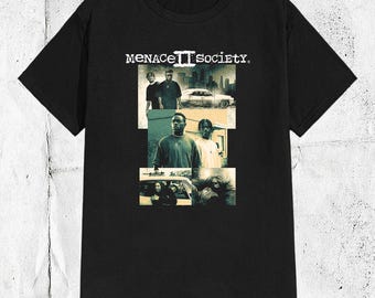 Menace II Society Tシャツブラック 90s movie rap Menace II Society Tシャツブラック 90s movie rap - メルカリ