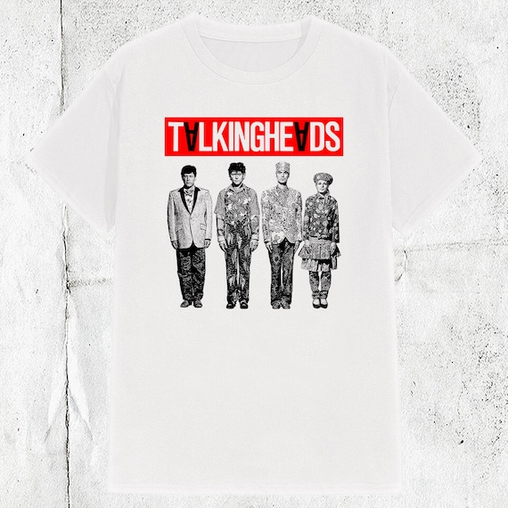 Vintage 80s 90s Talking Heads Band T-shirt
