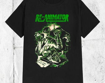 Re-Animator 1985 Horror Movie Vintage 80s Cult Classic T-shirt