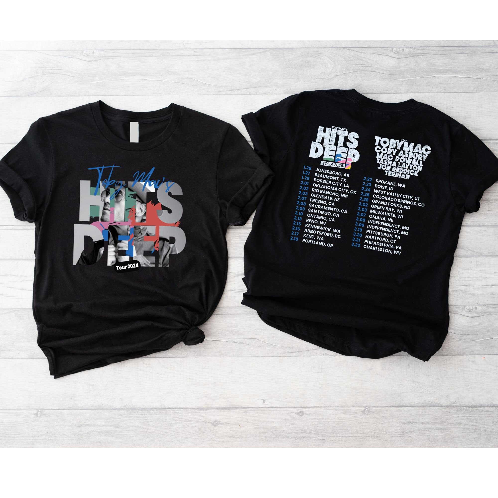 TobyMac Hits Deep Tour 2024 Shirt, TobyMac Fan Gift Shirt, TobyMac Rap 2024 Concert Shirt