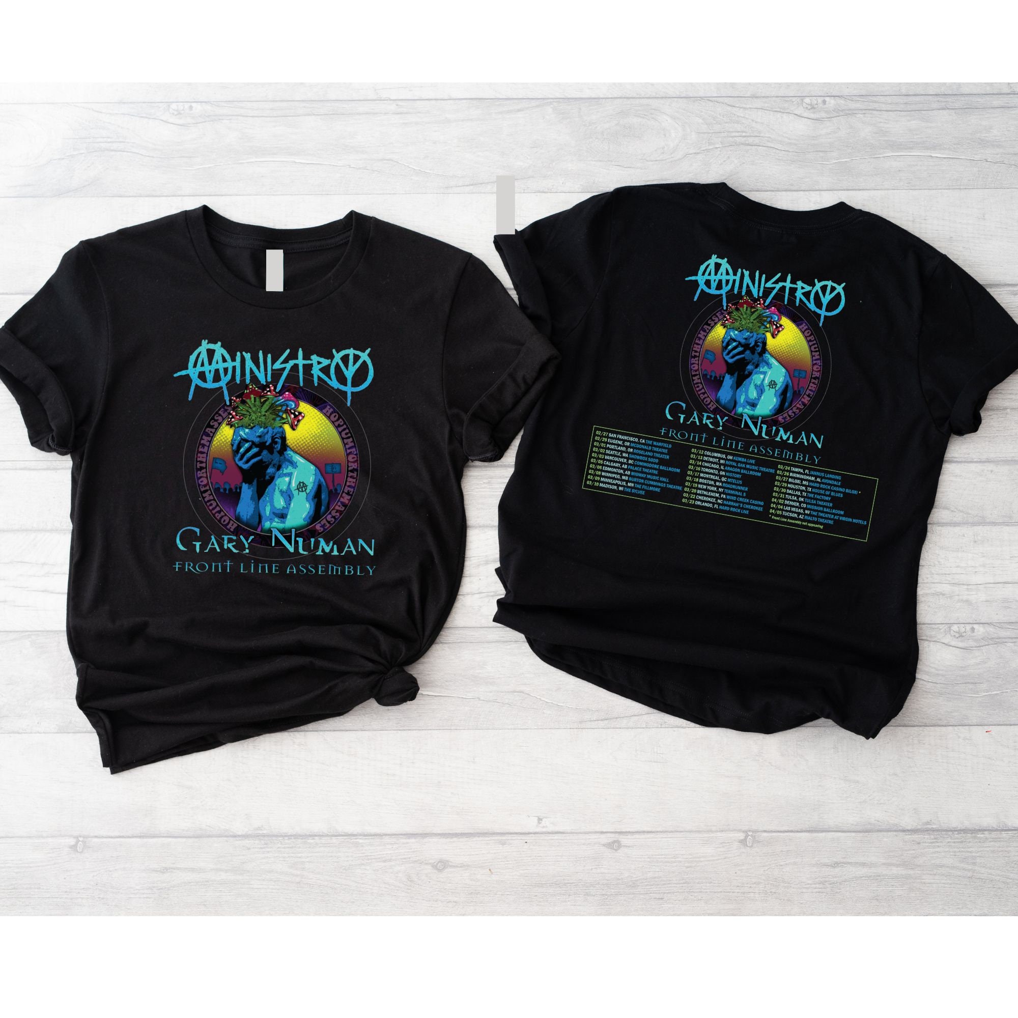 Ministry Spring 2024 Tour Shirt, Ministry Spring 2024 Tour sold by