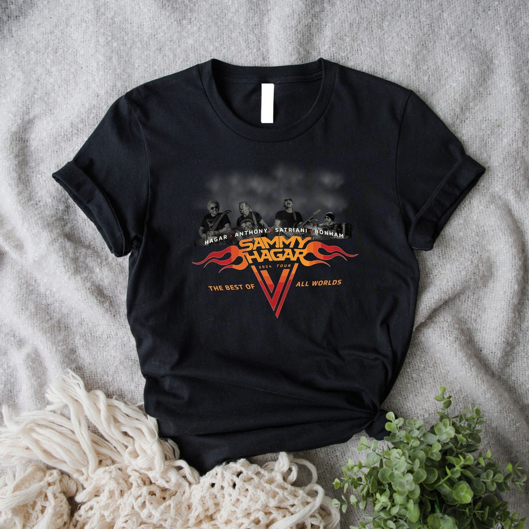 Sammy Hagar the Best of All Worlds 2024 Tour Shirt, Sammy Hagar Fan