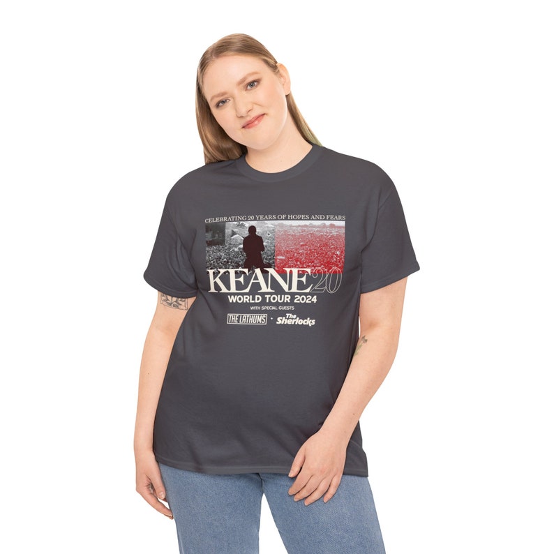 Keane20 World Tour 2024 Shirt, Keane Fan Shirt, Keane Concert 2024 ...