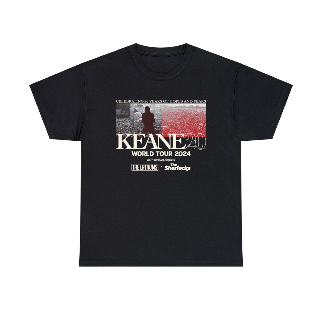 Keane20 World Tour 2024 Shirt, Keane Fan Shirt, Keane Concert 2024