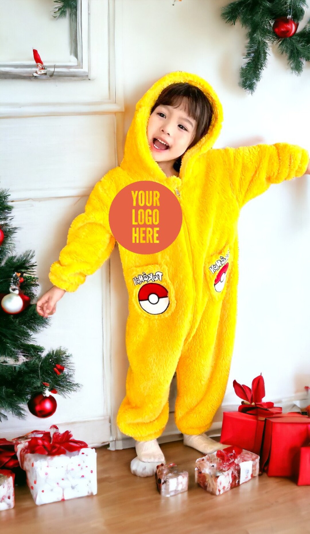 Jumpsuit PIKACHU COSTUME KDIS Christmas Gift Pokemon Cosplay Pokémon