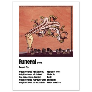 Funeral Arcade Fire Poster