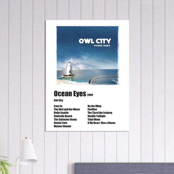 Ocean Eyes Owl City Poster - Etsy