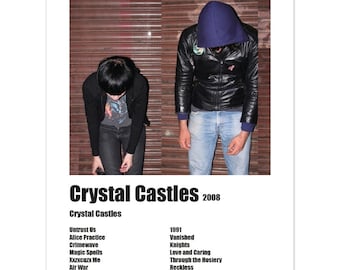 Crystal Castles Poster - Etsy Sweden