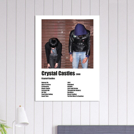 Crystal Castles Poster - Etsy