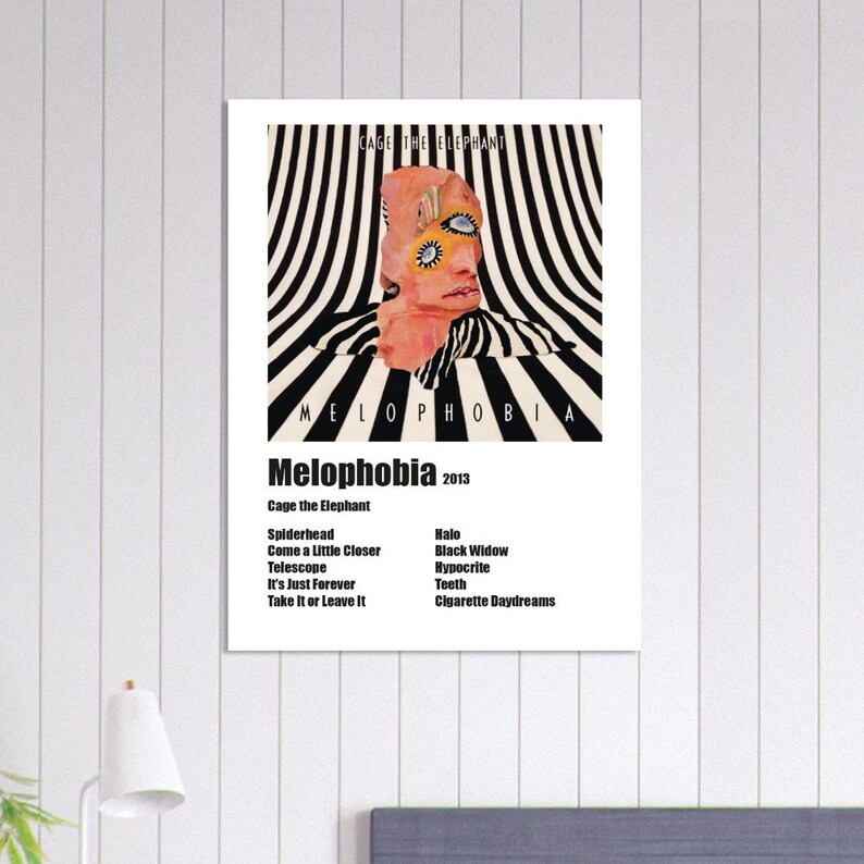 Melophobia Cage the Elephant Poster Etsy