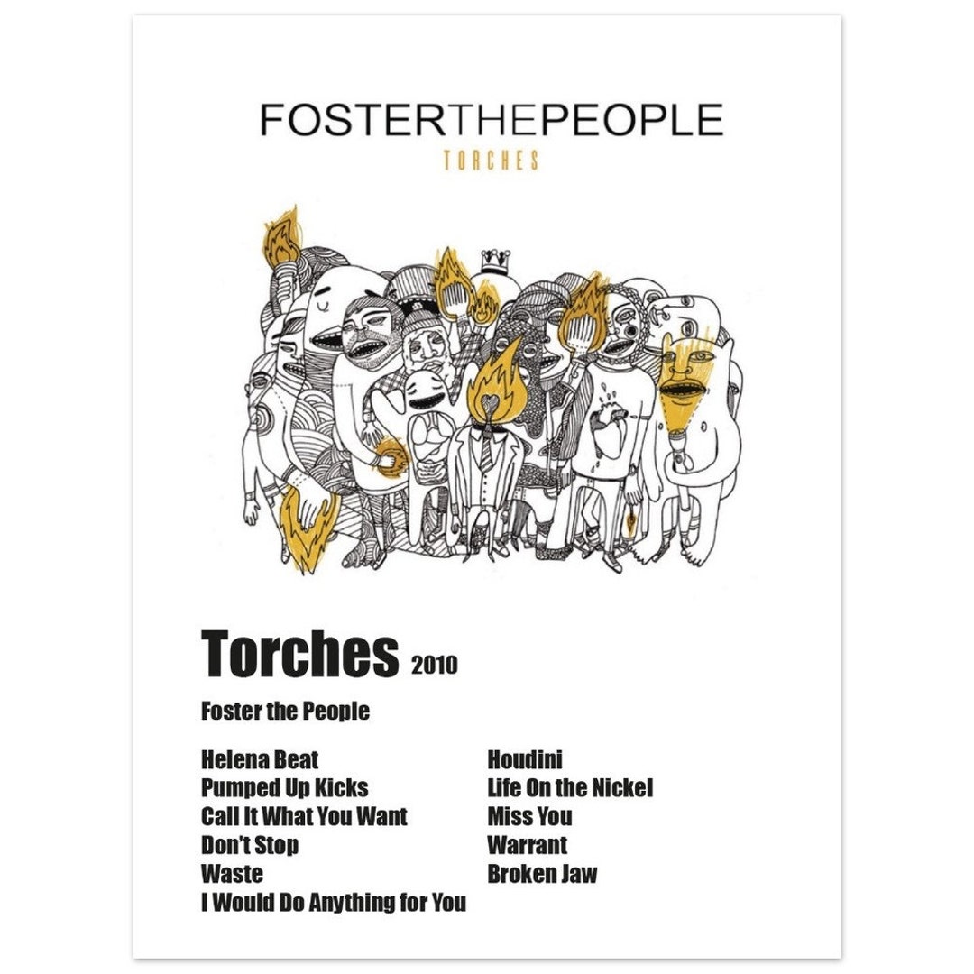Torches Foster the People Poster Etsy