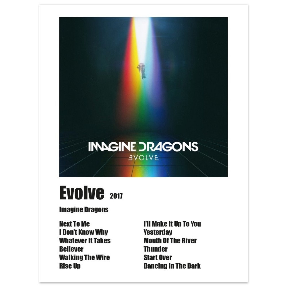 Imagine dragons poster - Etsy México, image size:1000x1000