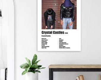 Crystal Castles Poster - Etsy