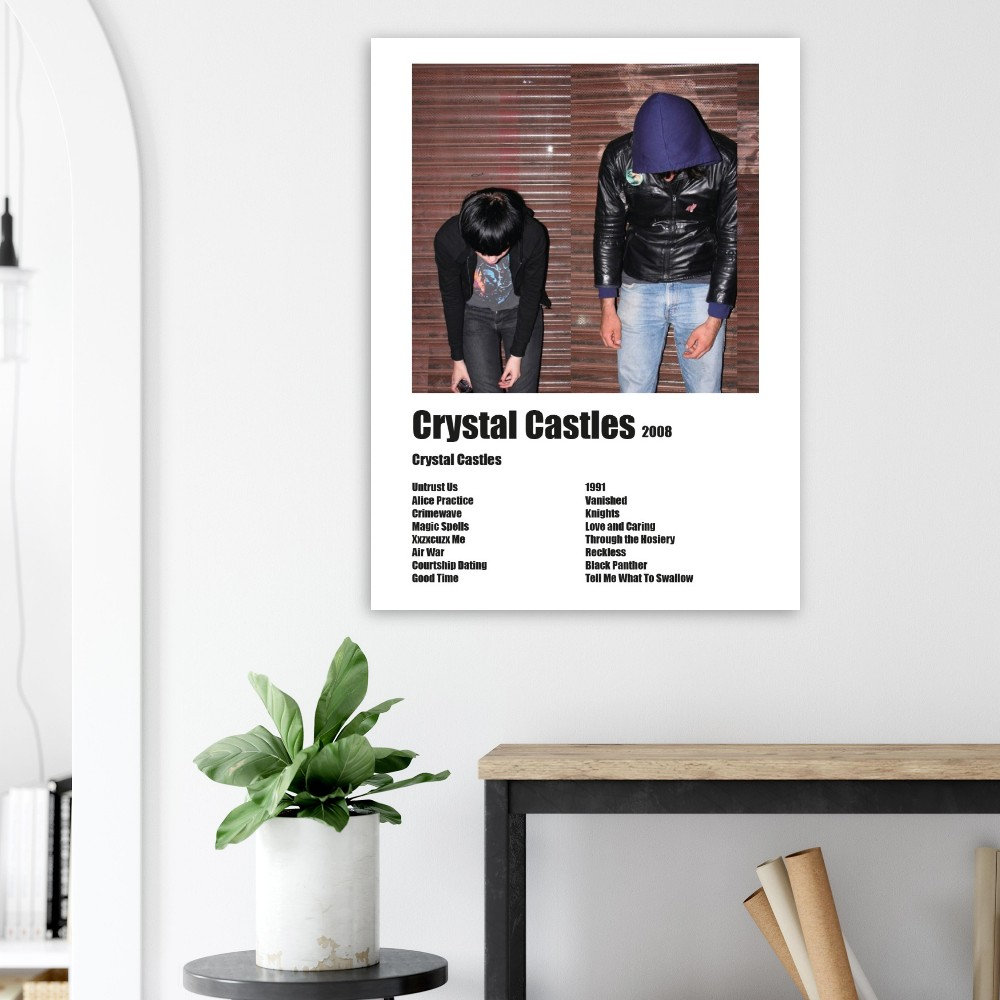 Crystal Castles Poster - Etsy