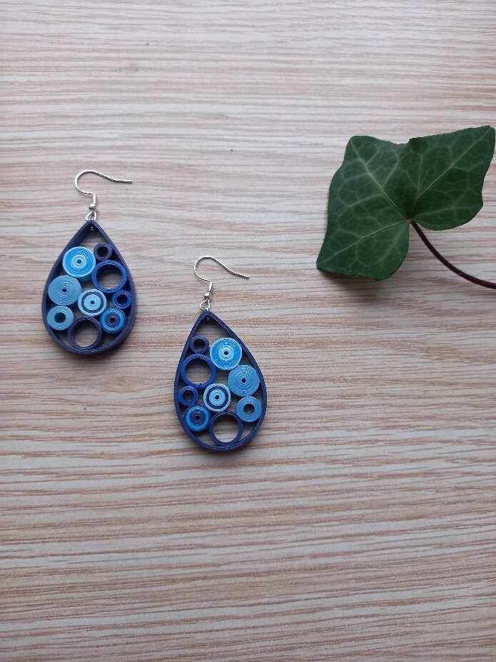 Paper Quilling Earrings Etsy Singapore