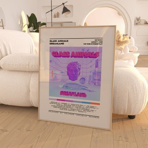 Glass Animals - Dreamland Digital Poster / Album Cover Poster / Poster Print / Glass Animals Albums
