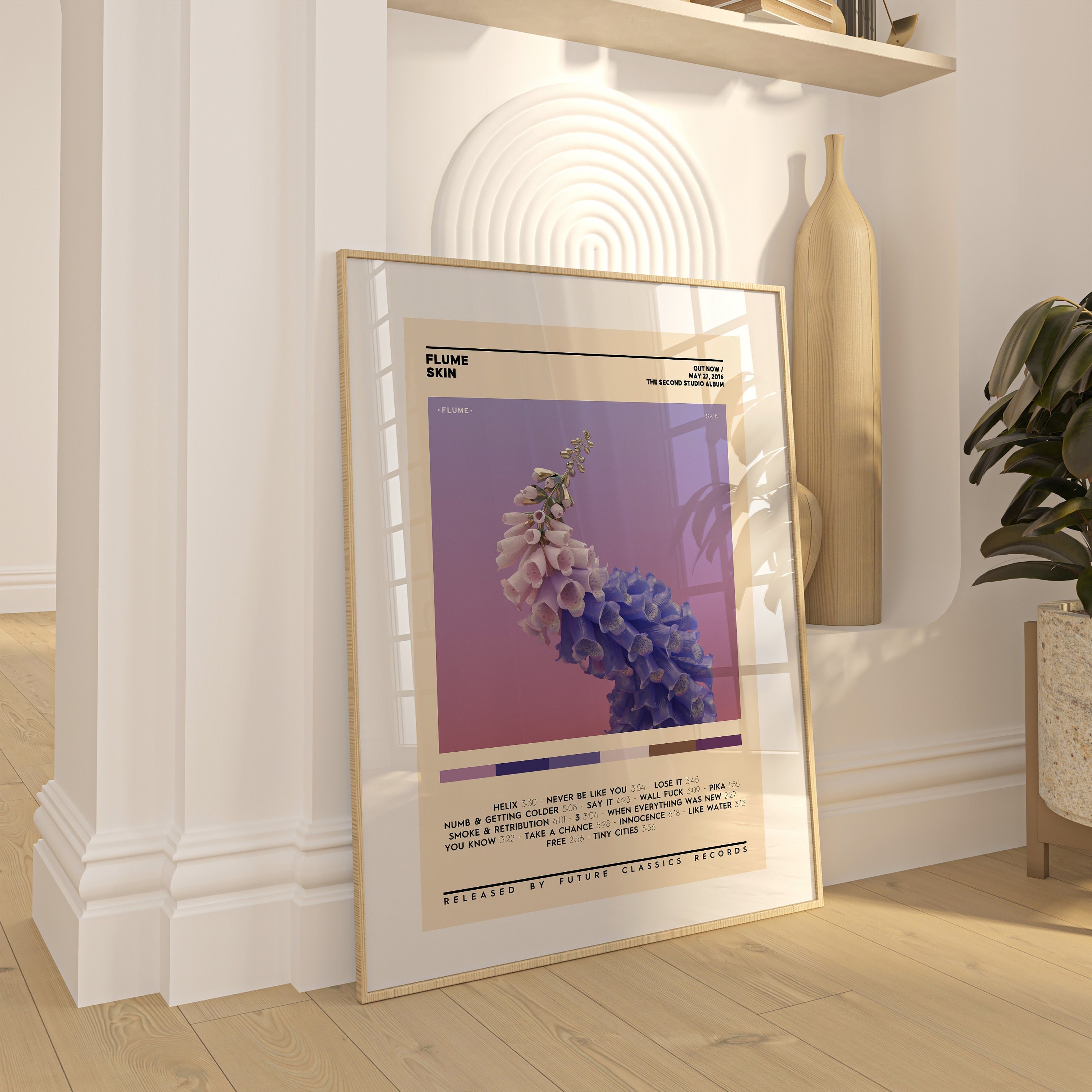 Flume Skin Album Poster / Album Cover Poster / Room Decor / Music Decor ...