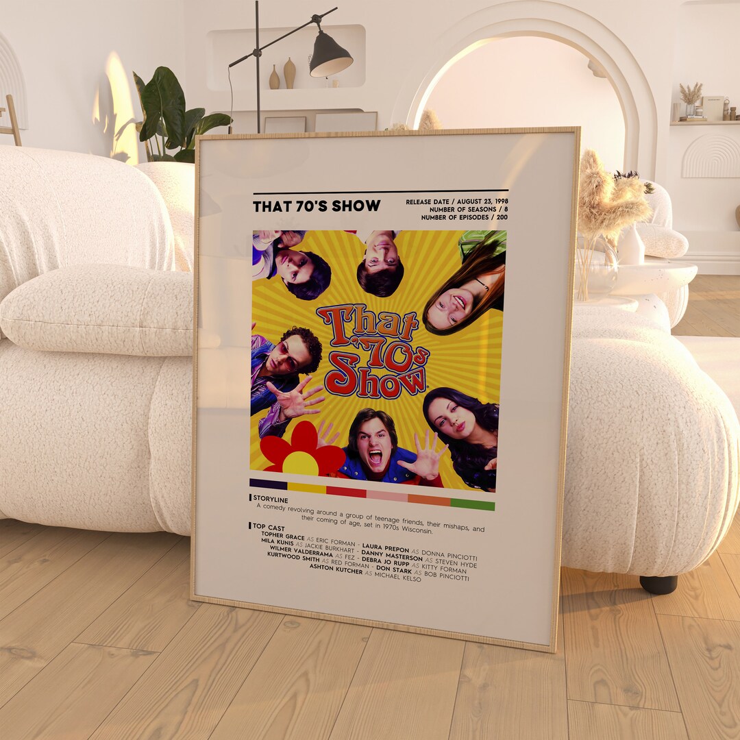 That 70's Show TV Poster / TV Show Poster / Poster Print / Custom