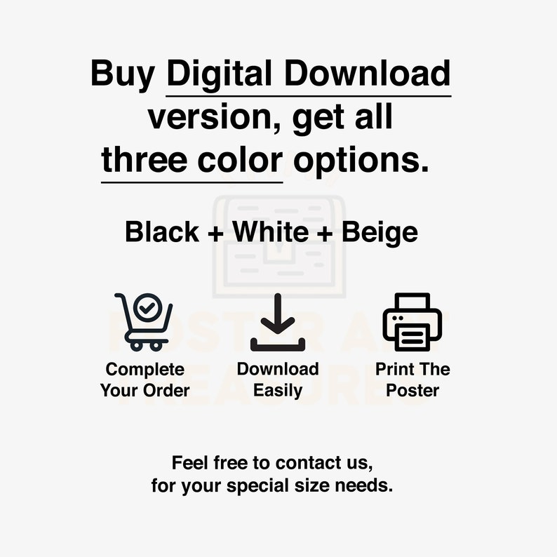 Glass Animals How to Be A Human Being Digital Poster / 3 Colors 1 Price / Album Cover Poster