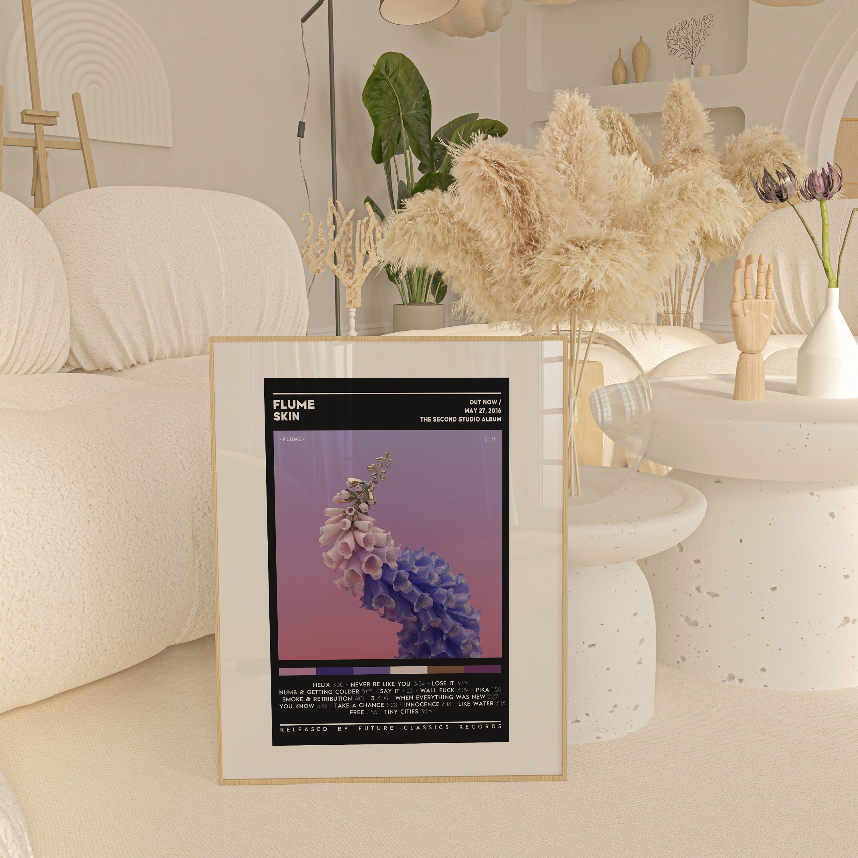 Flume Skin Album Poster / Album Cover Poster / Room Decor / Music Decor ...