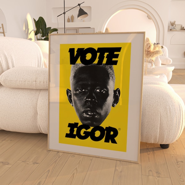 Tyler the Creator Poster | Album Cover | Music Wall Art | Home Decor