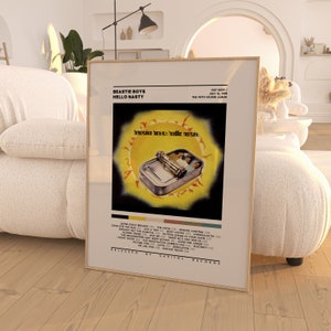 Beastie Boys - Hello Nasty Album Poster / Album Cover Poster / Room Decor / Music Decor / Music Gifts / Beastie Boys Albums