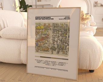 Dance Gavin Dance - Instant Gratification Album Poster / Album Cover Poster / Room Decor / Music Decor / Music Gift /Dance Gavin Dance Album