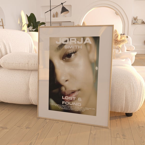 Jorja Smith Lost & Found Album Poster | Music Wall Art