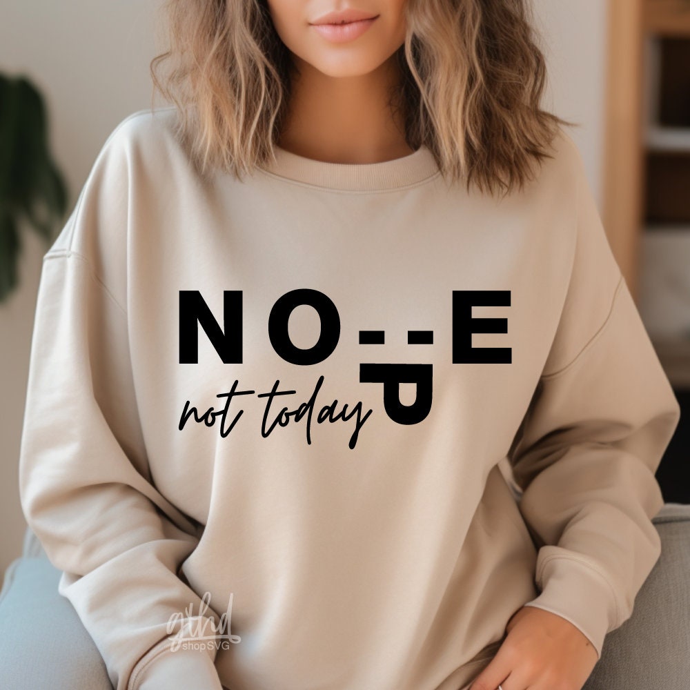 Nope Not Today SVG, Nope Not Today PNG, Mom Life Svg, Funny Shirt Svg ...