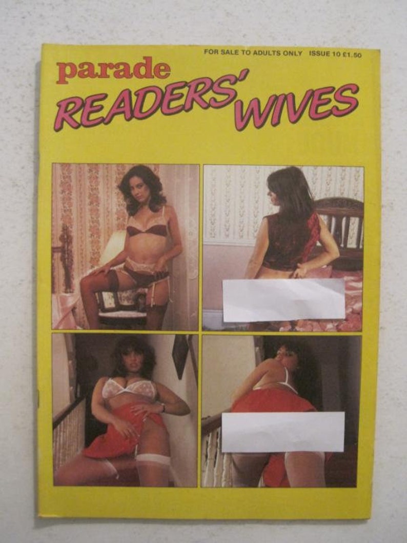 PARADE READERS' WIVES No. 10. Vintage Men's Glamour Magazine. - Etsy