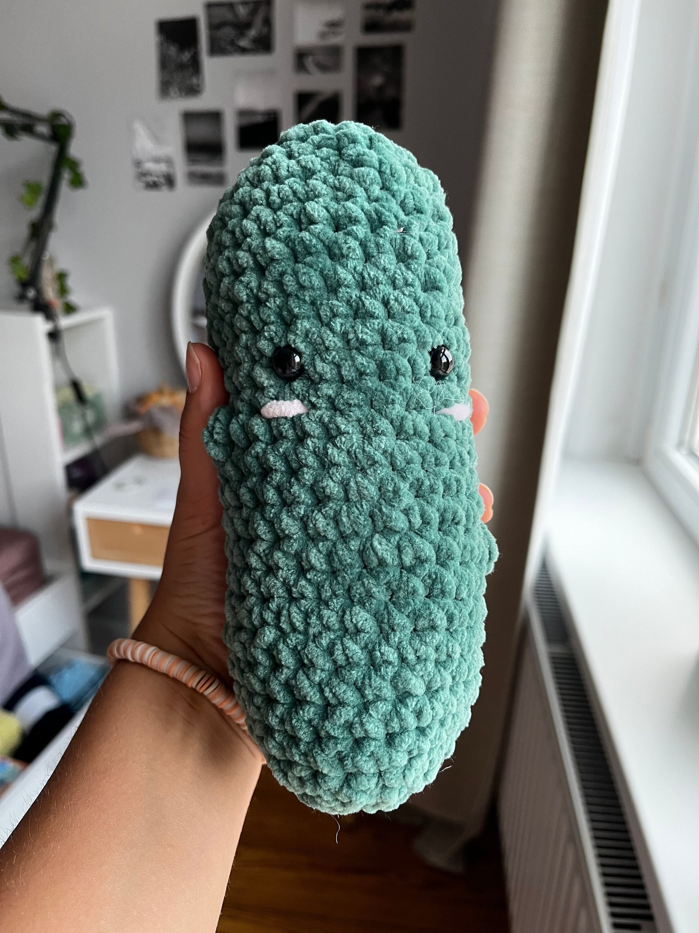 PATTERN PACK: Crochet Emotional Support Worm, Pickle, Potato